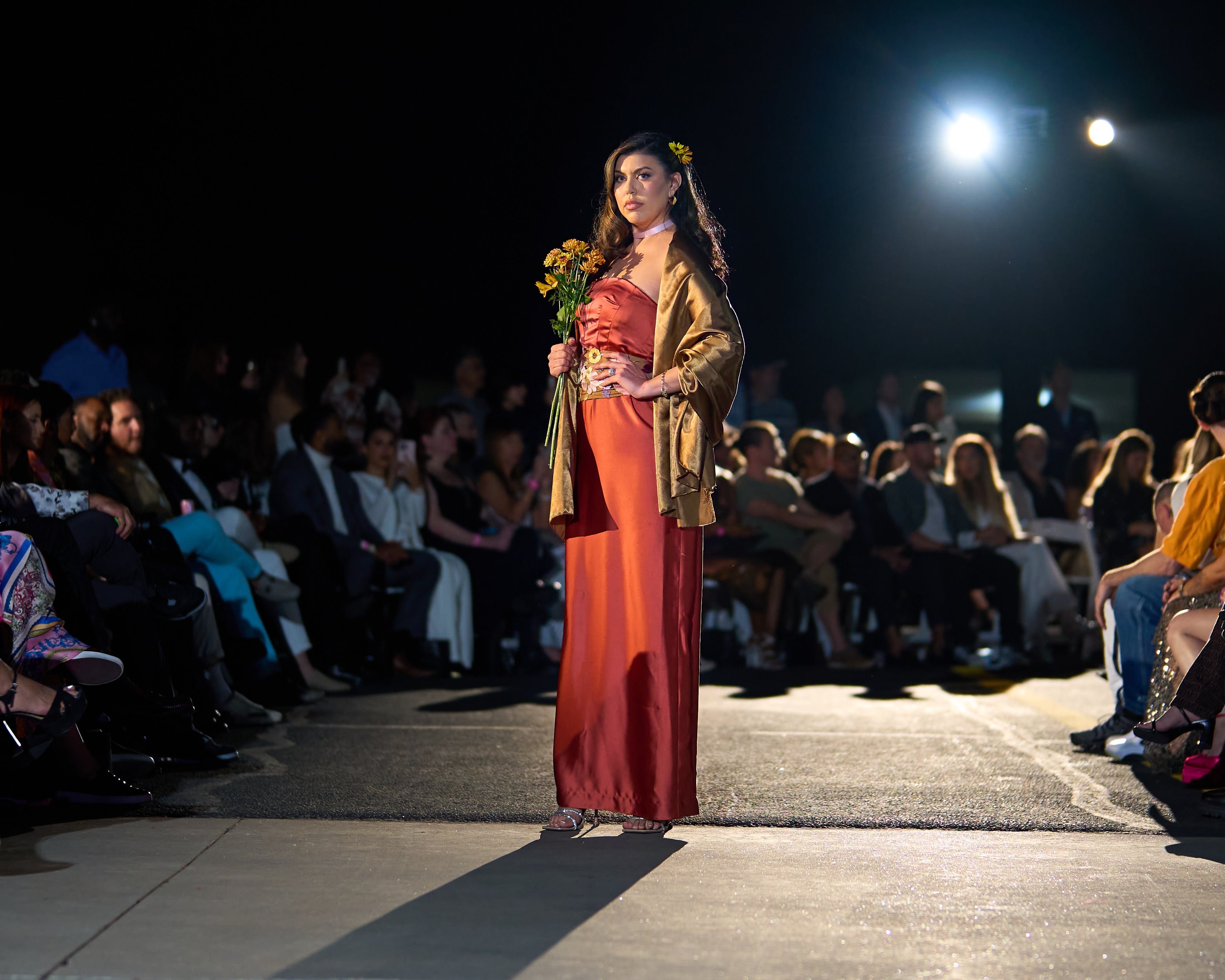 Orange Dress – Castillo By Karina