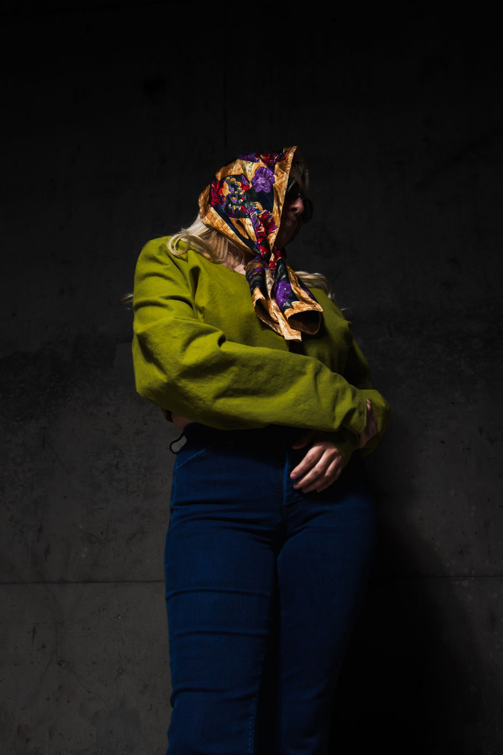 Cropped Green Jacket