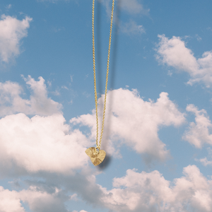 Double hearts necklace